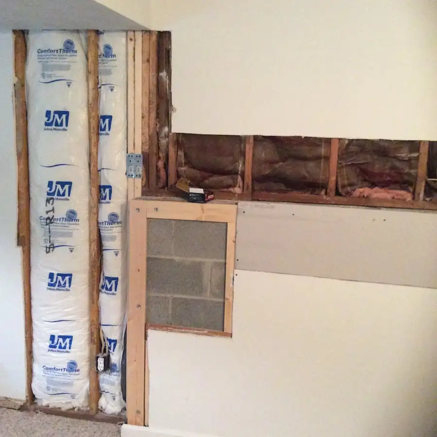 Wall insulation replacement during Structural Drying in Perrysburg